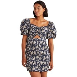 Boden Cut Out Detail Mini Dress